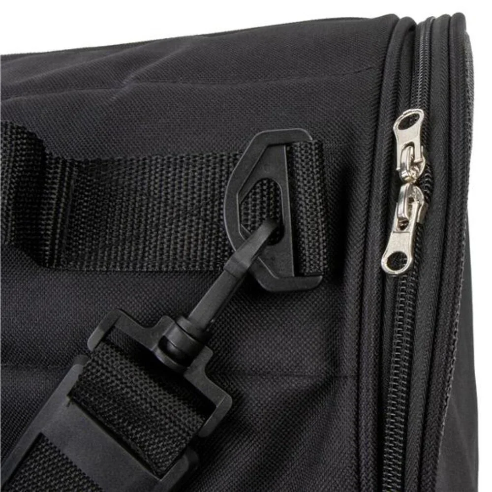Pet Carrier, Small Side opening for easy loading Locking zippers for safety - Picture 3 of 4